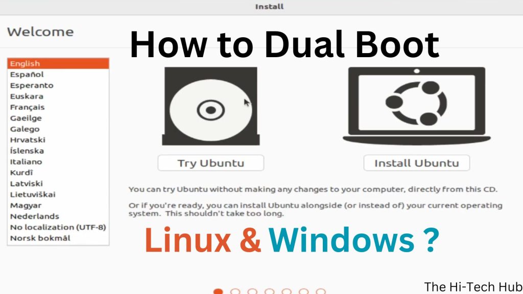how to dual boot linux and windows thumbnail