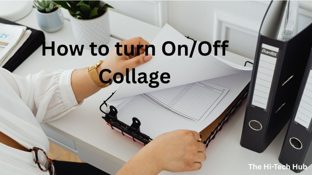 how to on or off collate in printer